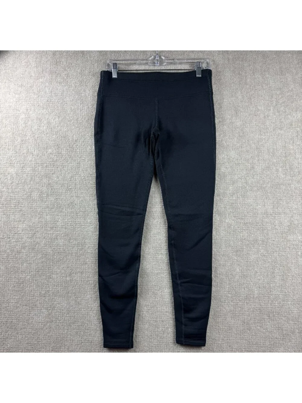 Athleta Polartec Power Stretch Tight Fleece Lined Leggings Black Small Running